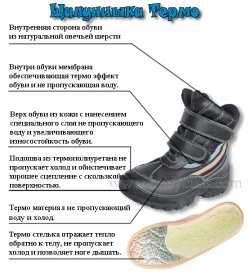 Термо обувь для детей